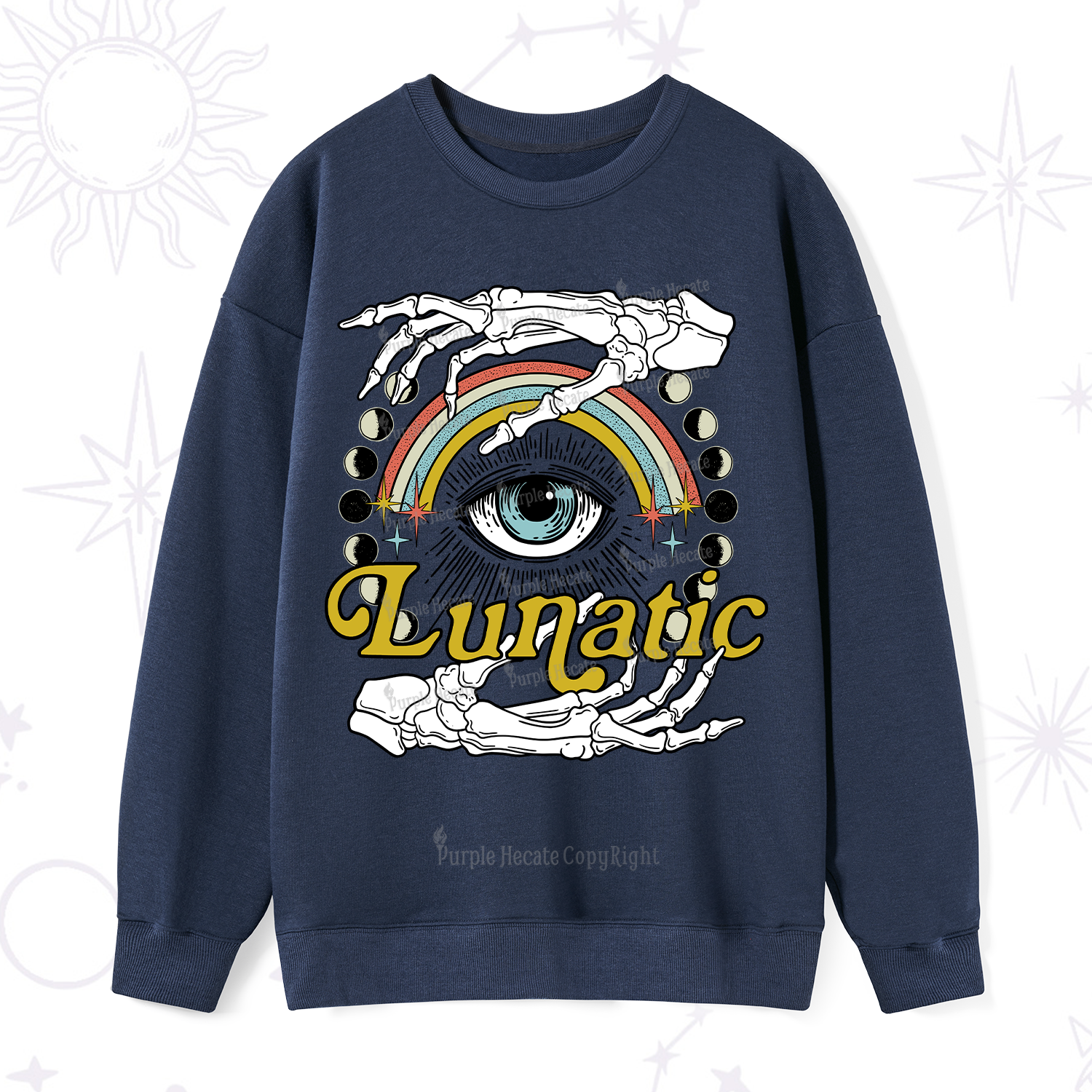 Purplehecate Lunatic Sweatshirt