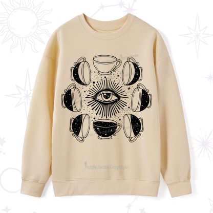 Purplehecate Moon Phase Coffee Sweatshirt