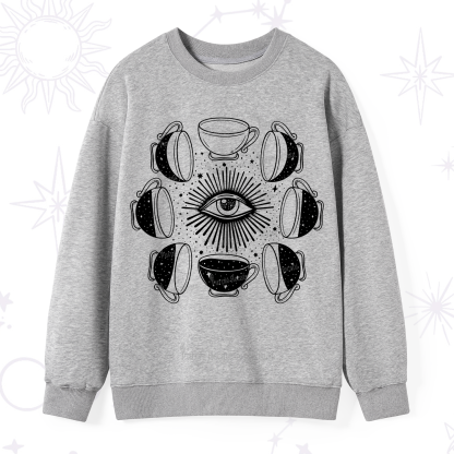 Purplehecate Moon Phase Coffee Sweatshirt