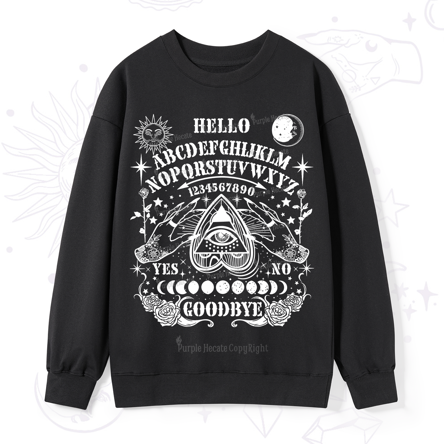 Purplehecate Hello Goodbye Sweatshirt