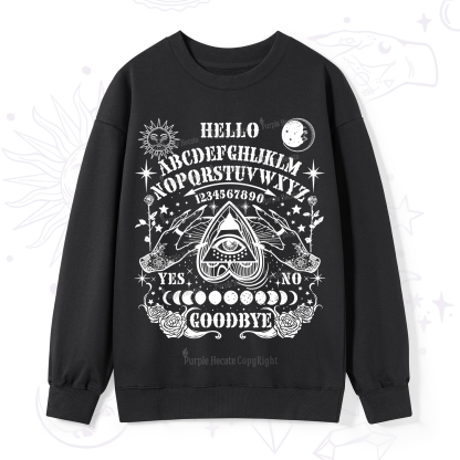 Purplehecate Hello Goodbye Sweatshirt