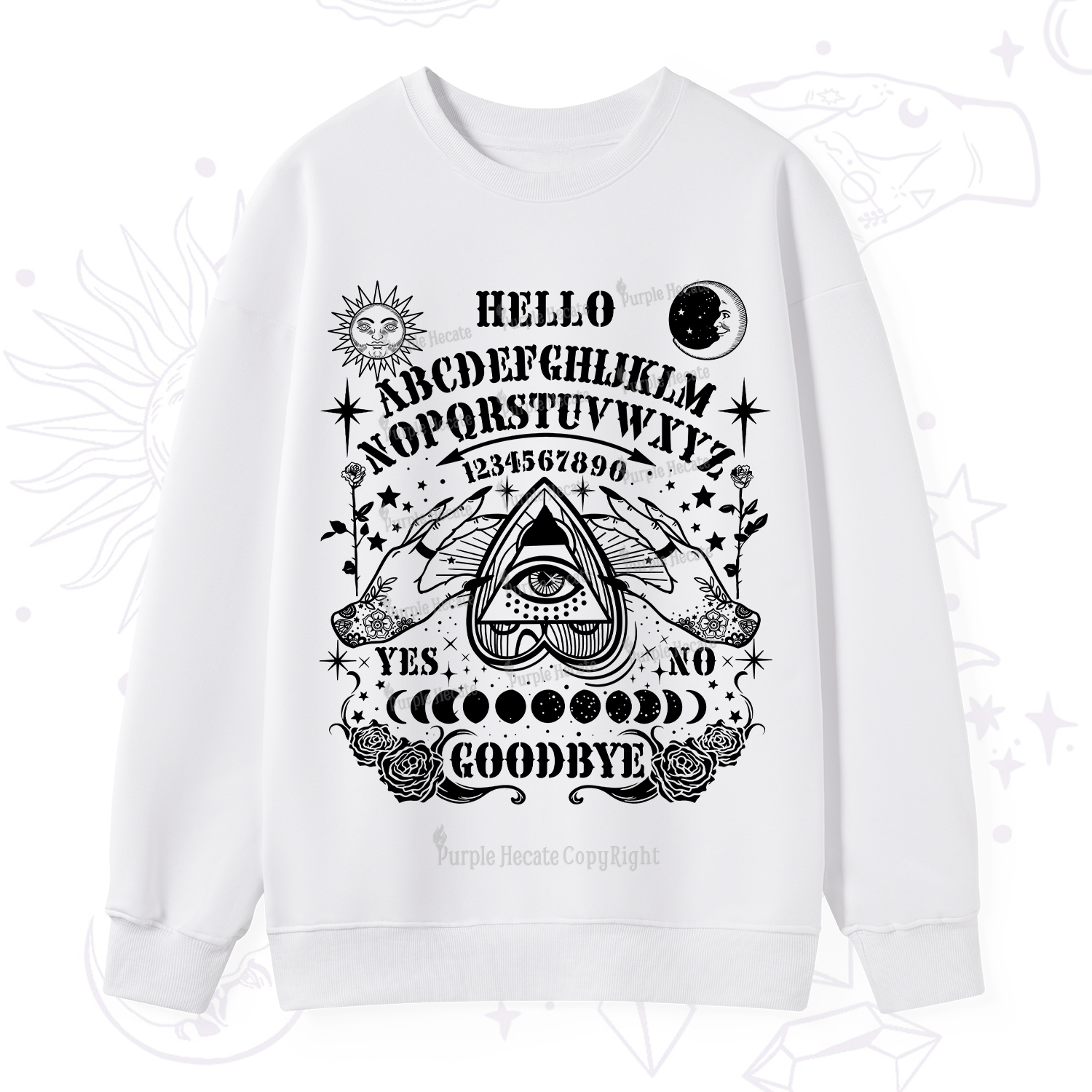 Purplehecate Hello Goodbye Sweatshirt
