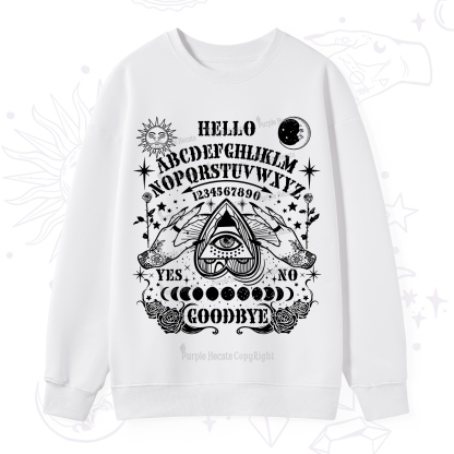 Purplehecate Hello Goodbye Sweatshirt