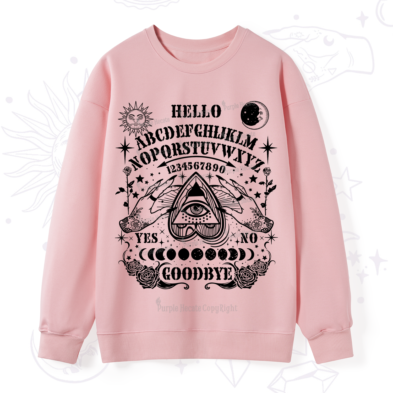 Purplehecate Hello Goodbye Sweatshirt