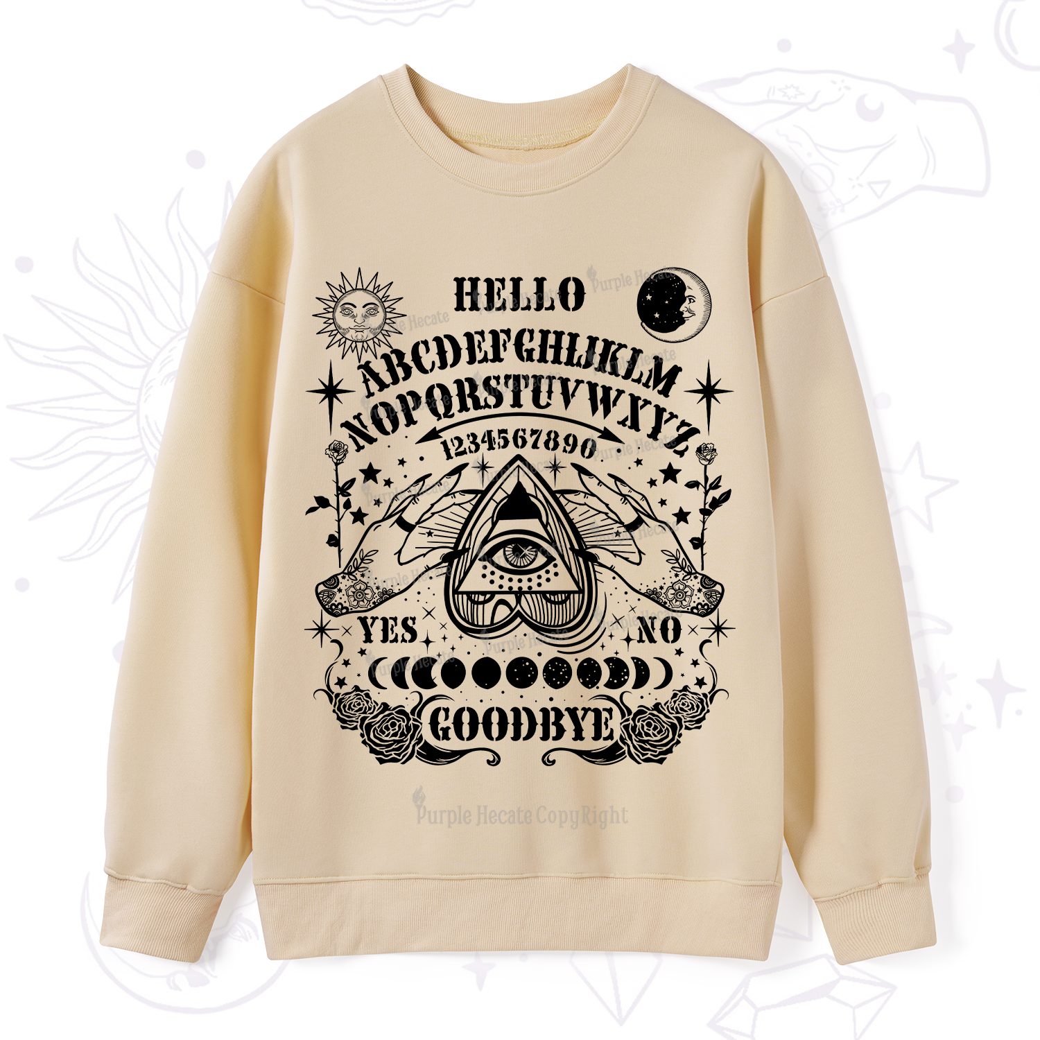 Purplehecate Hello Goodbye Sweatshirt