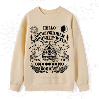 Purplehecate Hello Goodbye Sweatshirt