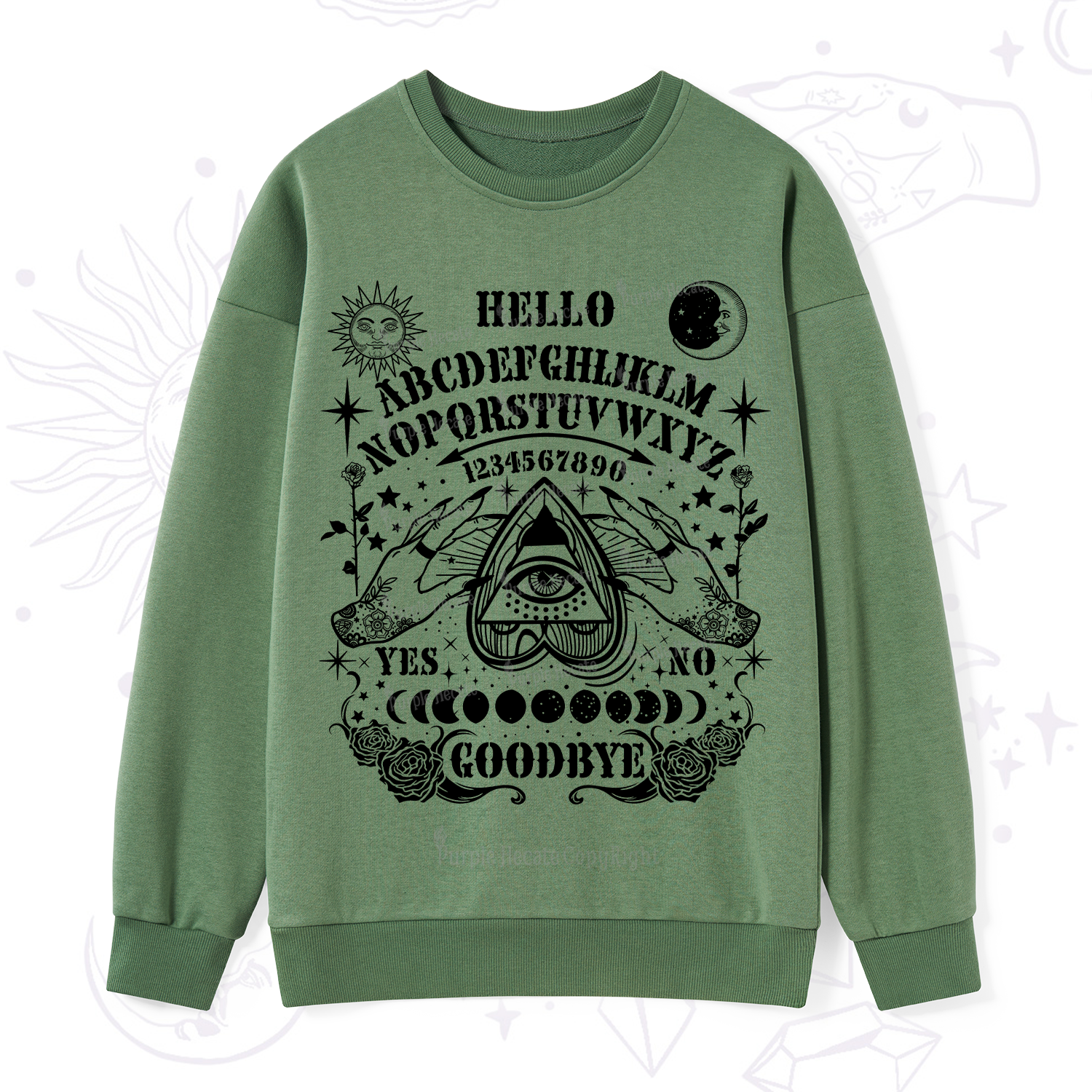 Purplehecate Hello Goodbye Sweatshirt