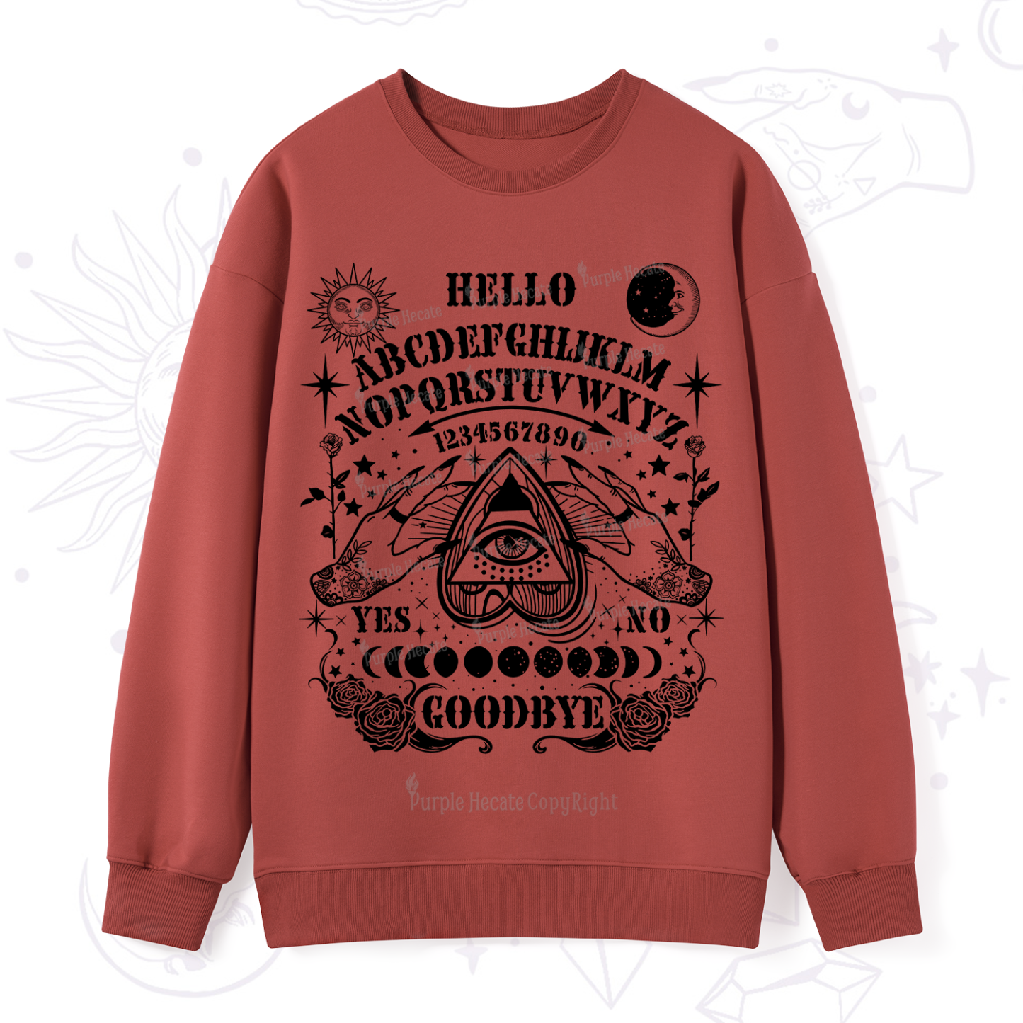 Purplehecate Hello Goodbye Sweatshirt