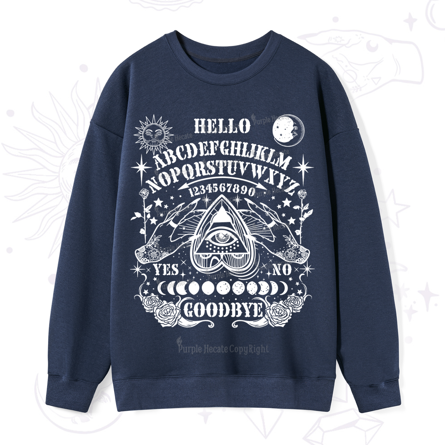 Purplehecate Hello Goodbye Sweatshirt