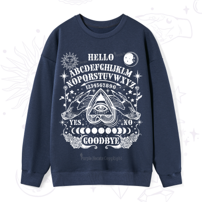 Purplehecate Hello Goodbye Sweatshirt