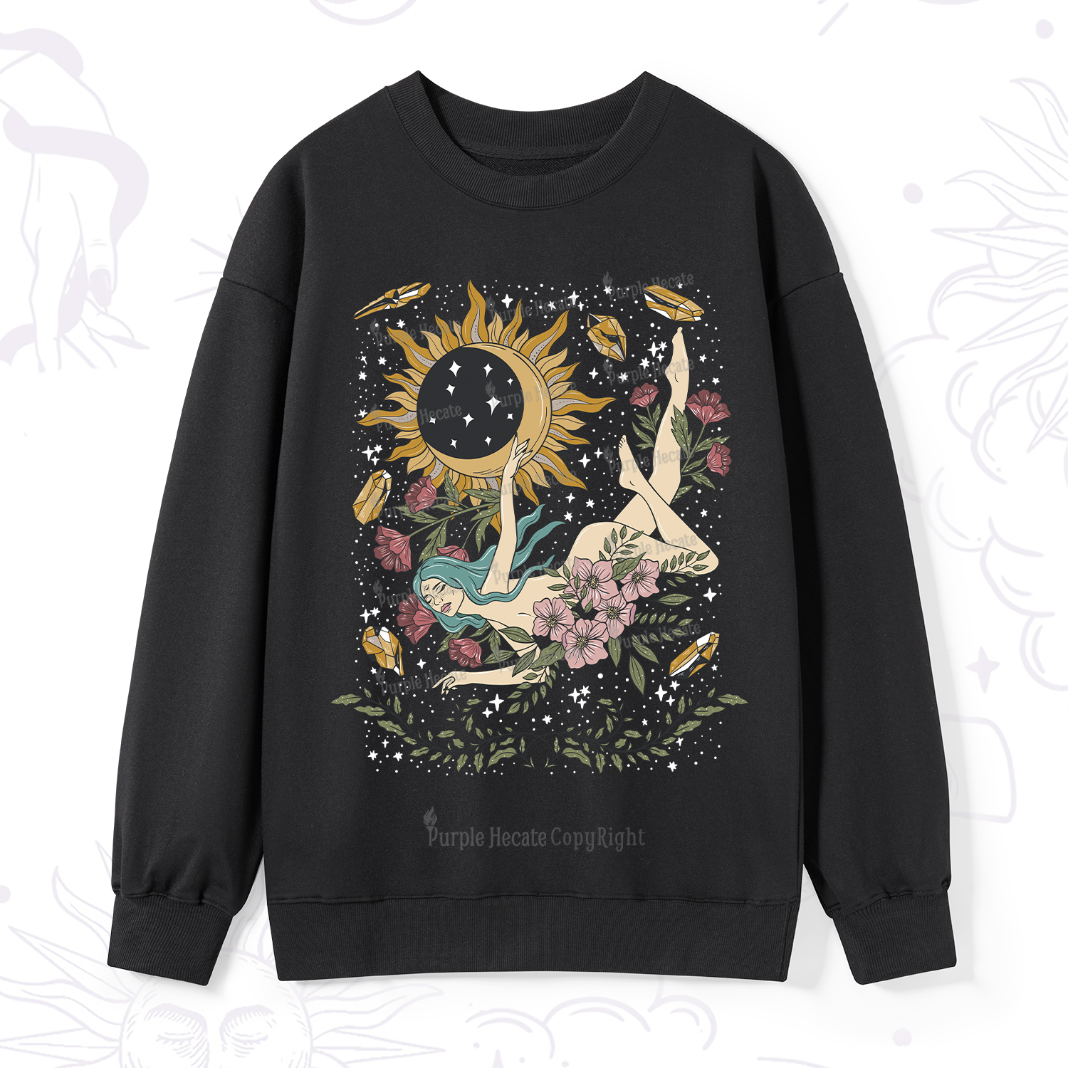 Purplehecate My Girl Your Day Will Come Sweatshirt