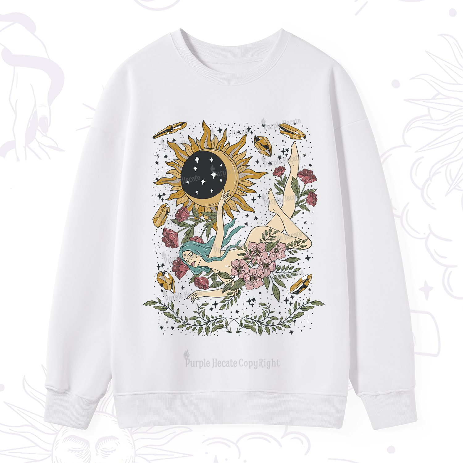 Purplehecate My Girl Your Day Will Come Sweatshirt