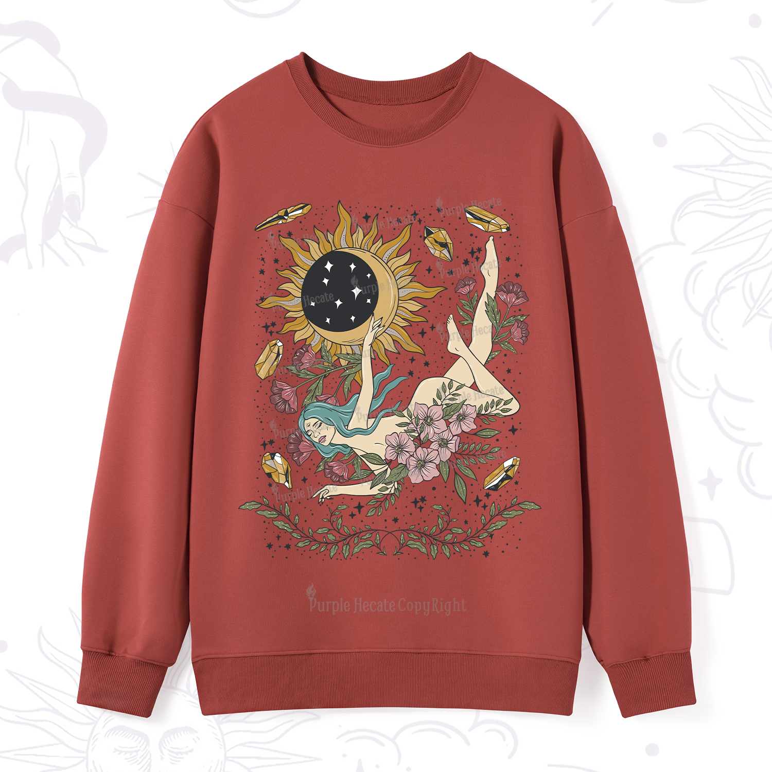 Purplehecate My Girl Your Day Will Come Sweatshirt