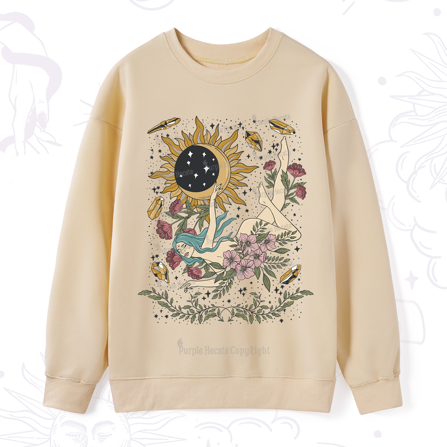 Purplehecate My Girl Your Day Will Come Sweatshirt