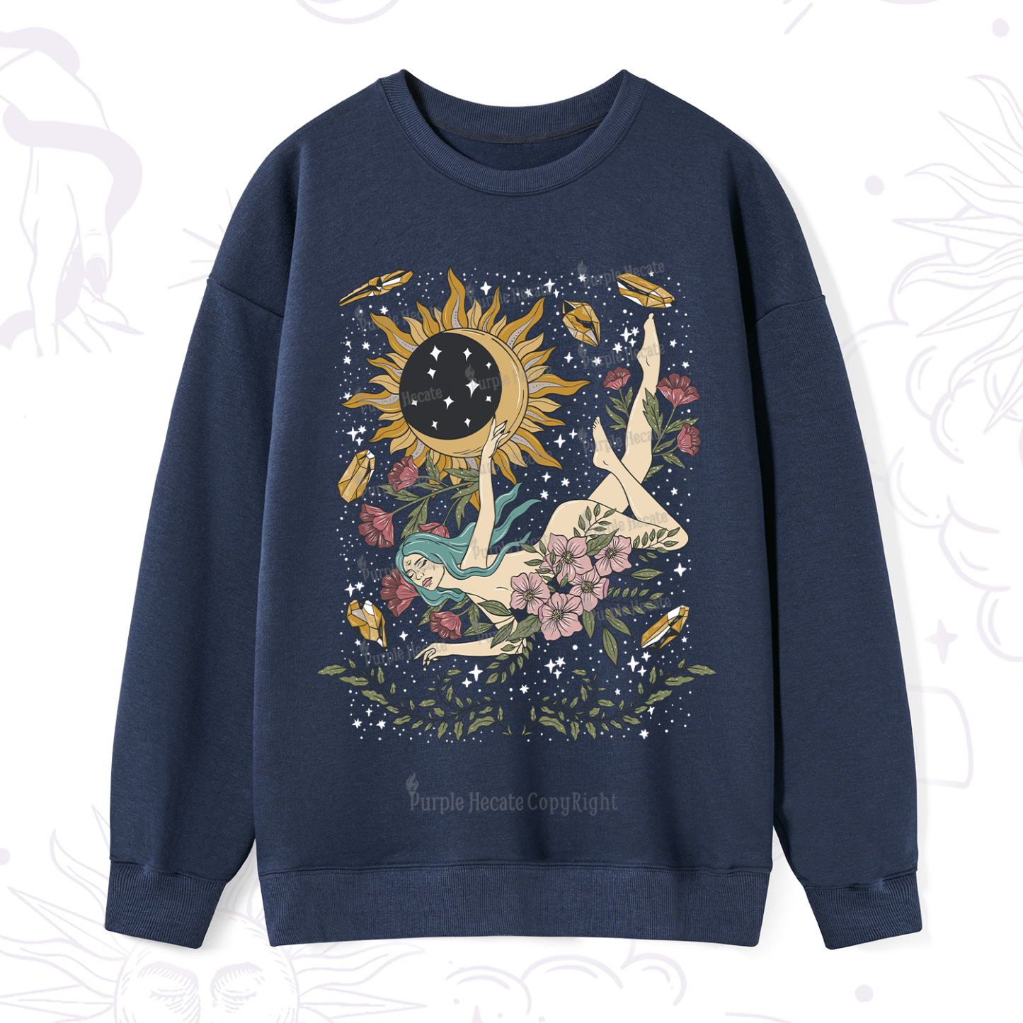 Purplehecate My Girl Your Day Will Come Sweatshirt