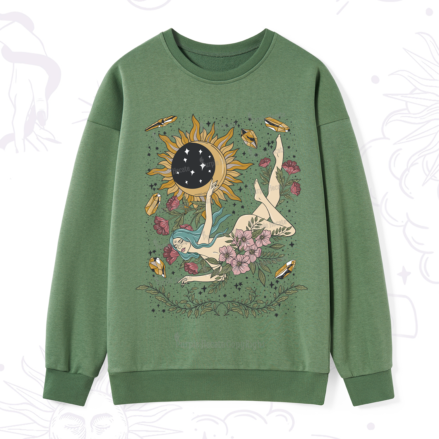 Purplehecate My Girl Your Day Will Come Sweatshirt