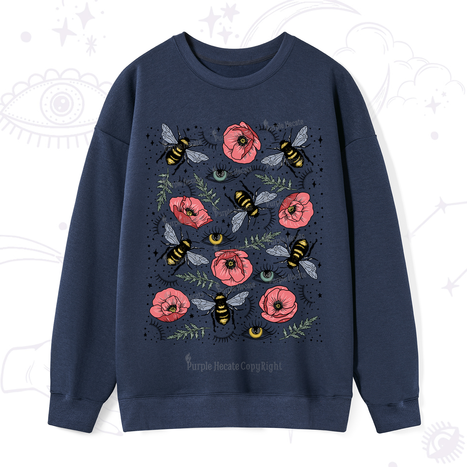 Purplehecate The Bee's Knees Sweatshirt