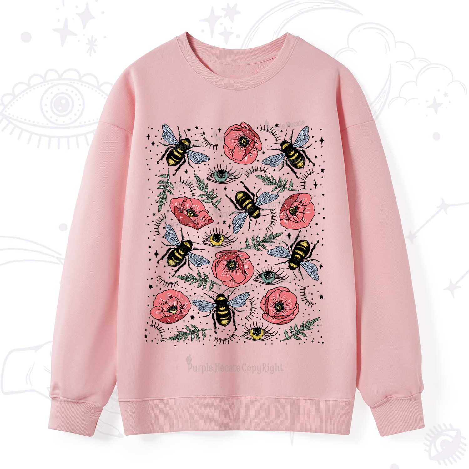 Purplehecate The Bee's Knees Sweatshirt