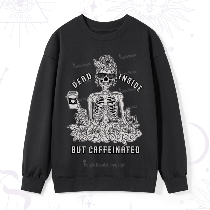 Purplehecate Everything Is Fine Sweatshirt