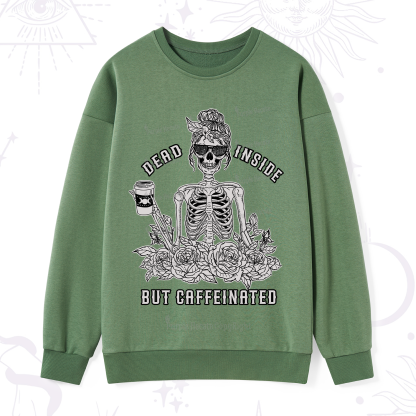 Purplehecate Everything Is Fine Sweatshirt