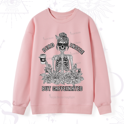 Purplehecate Everything Is Fine Sweatshirt