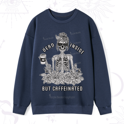 Purplehecate Everything Is Fine Sweatshirt