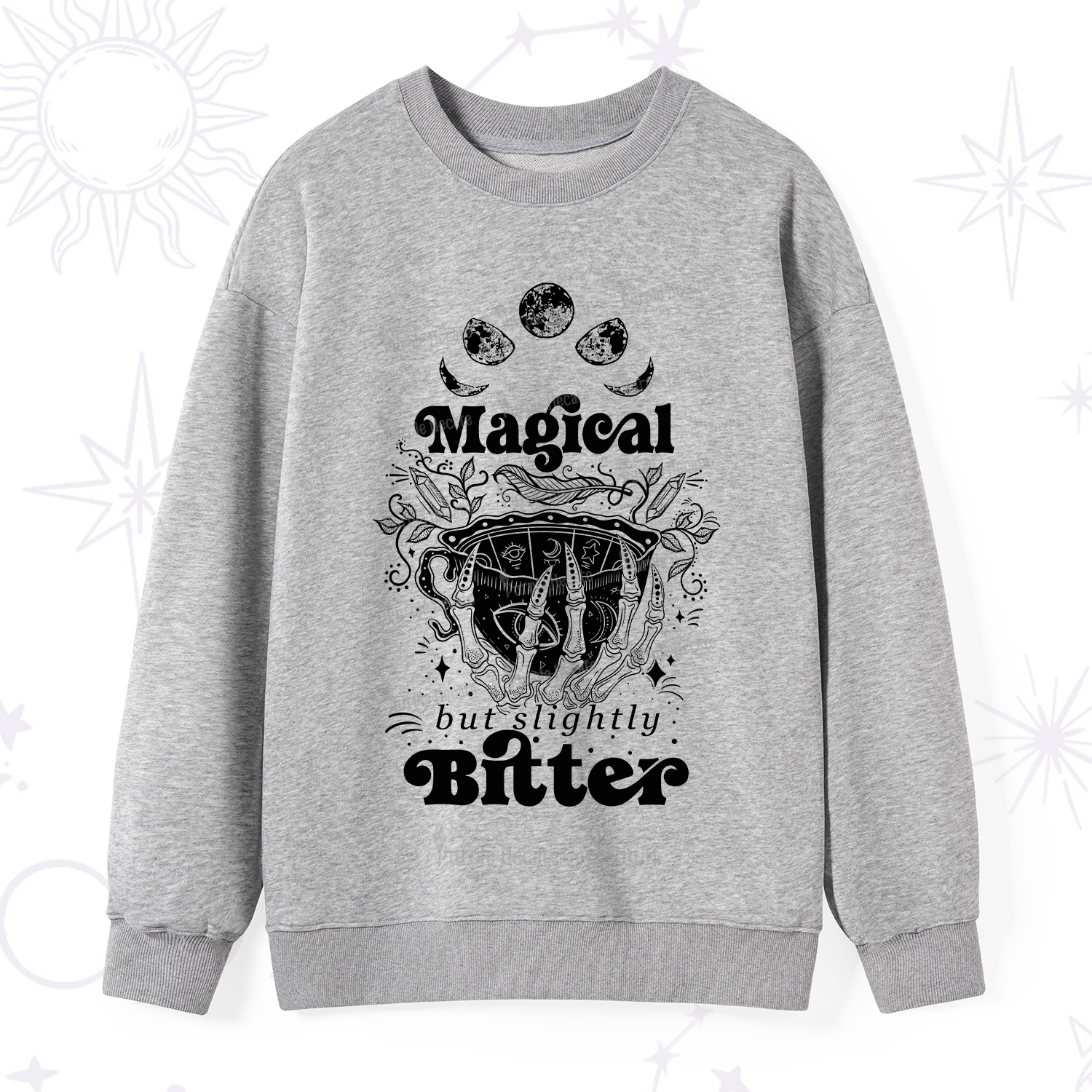 Purplehecate Magical But Slightly Bitter Sweatshirt