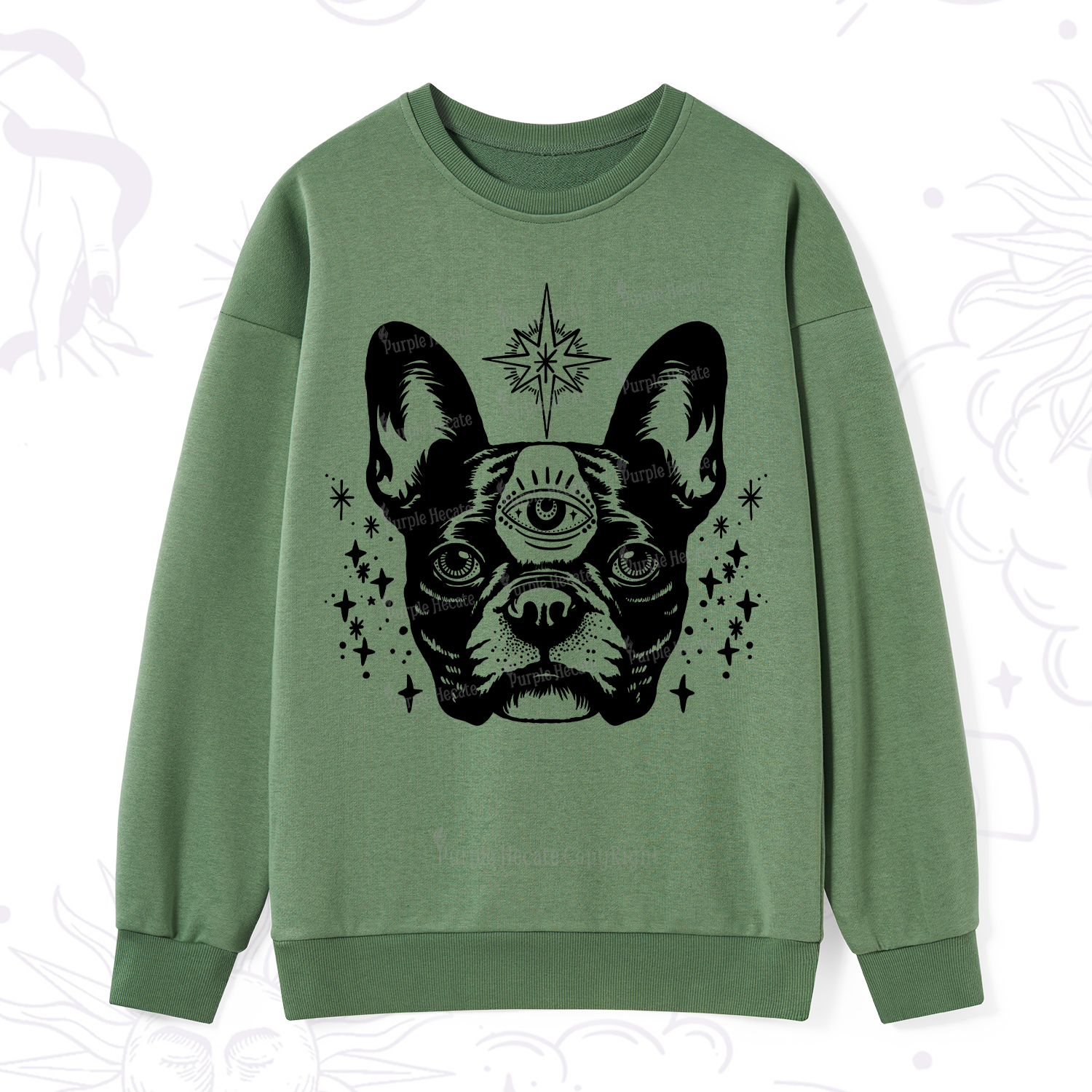 Purplehecate Like A Boss Sweatshirt