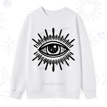 Purplehecate Evil Eye Sweatshirt