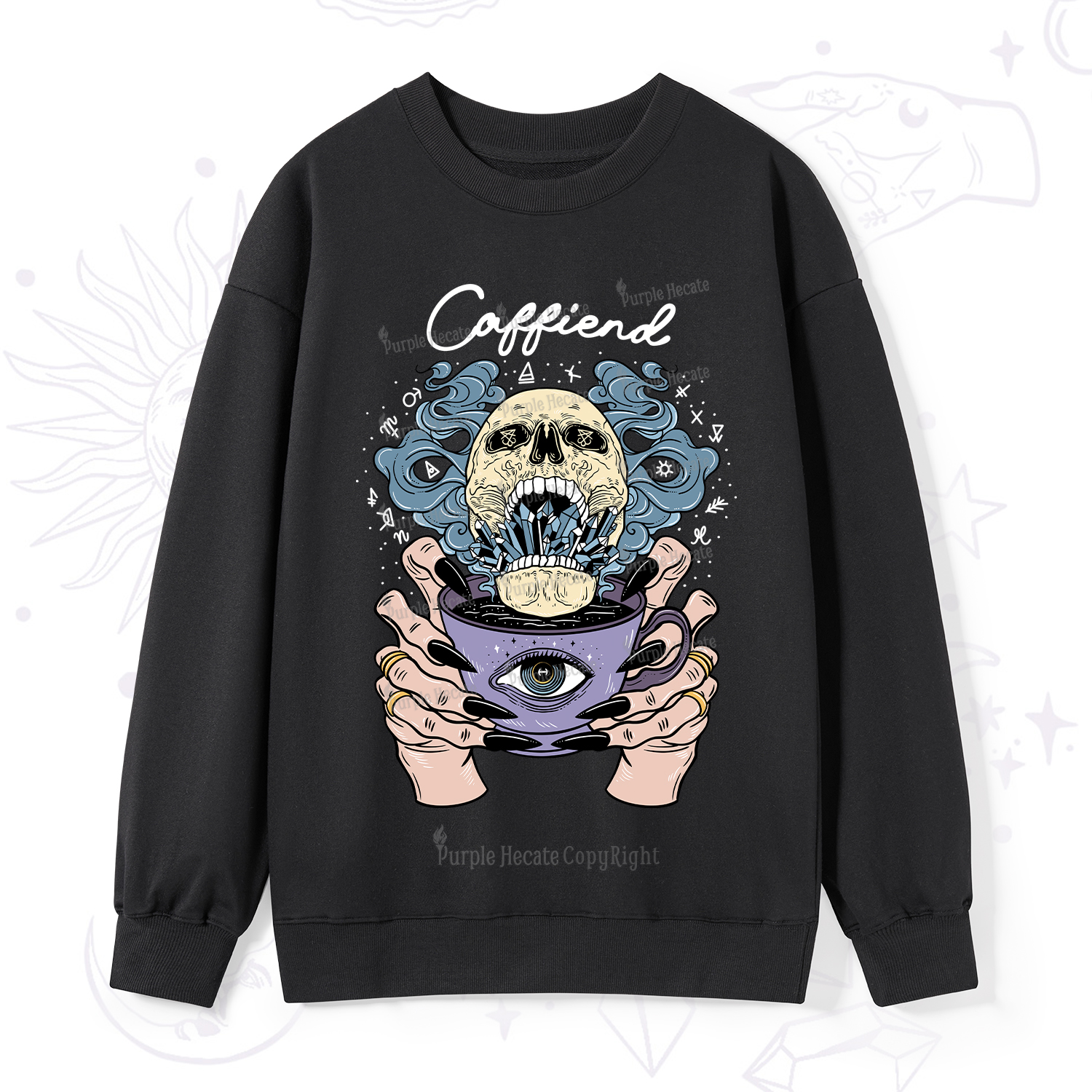 Purplehecate Caffiend Sweatshirt