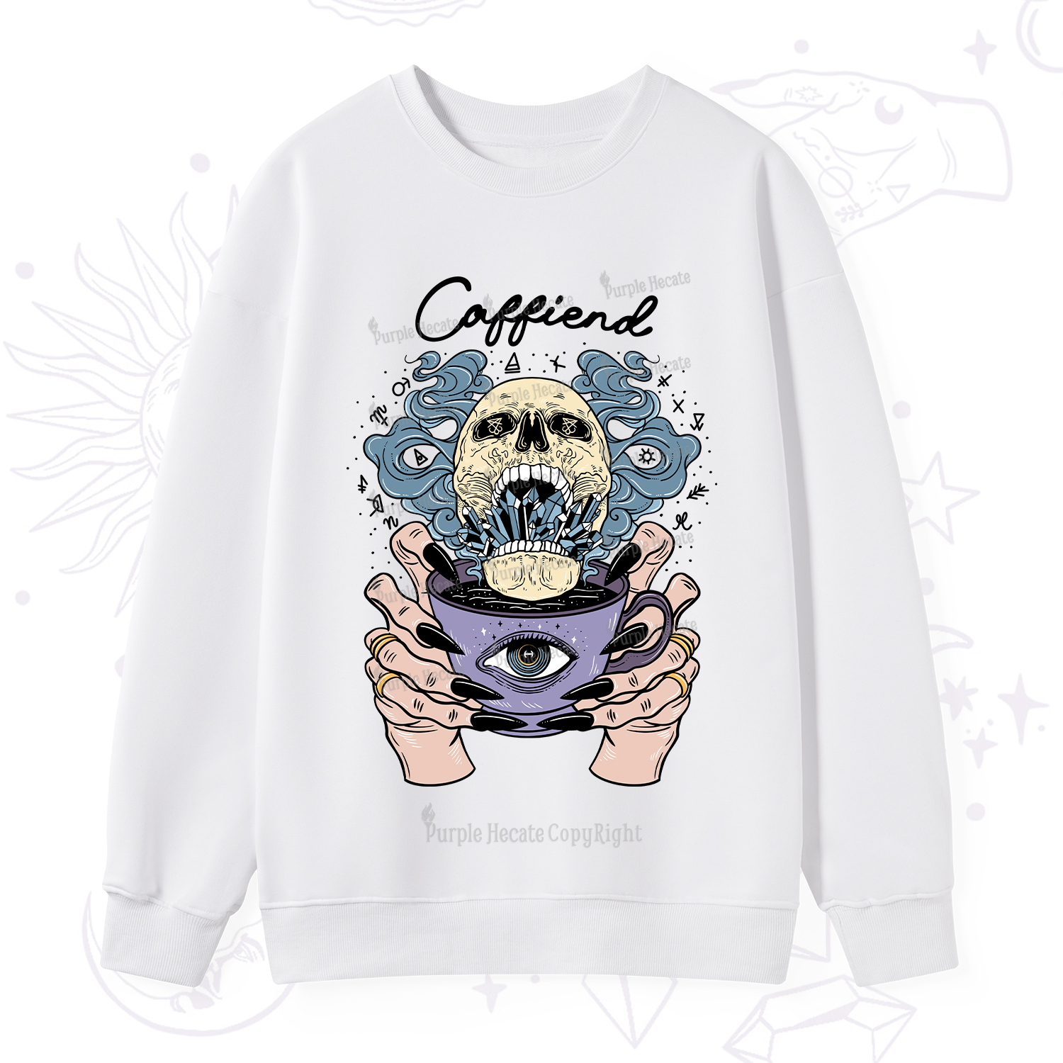 Purplehecate Caffiend Sweatshirt