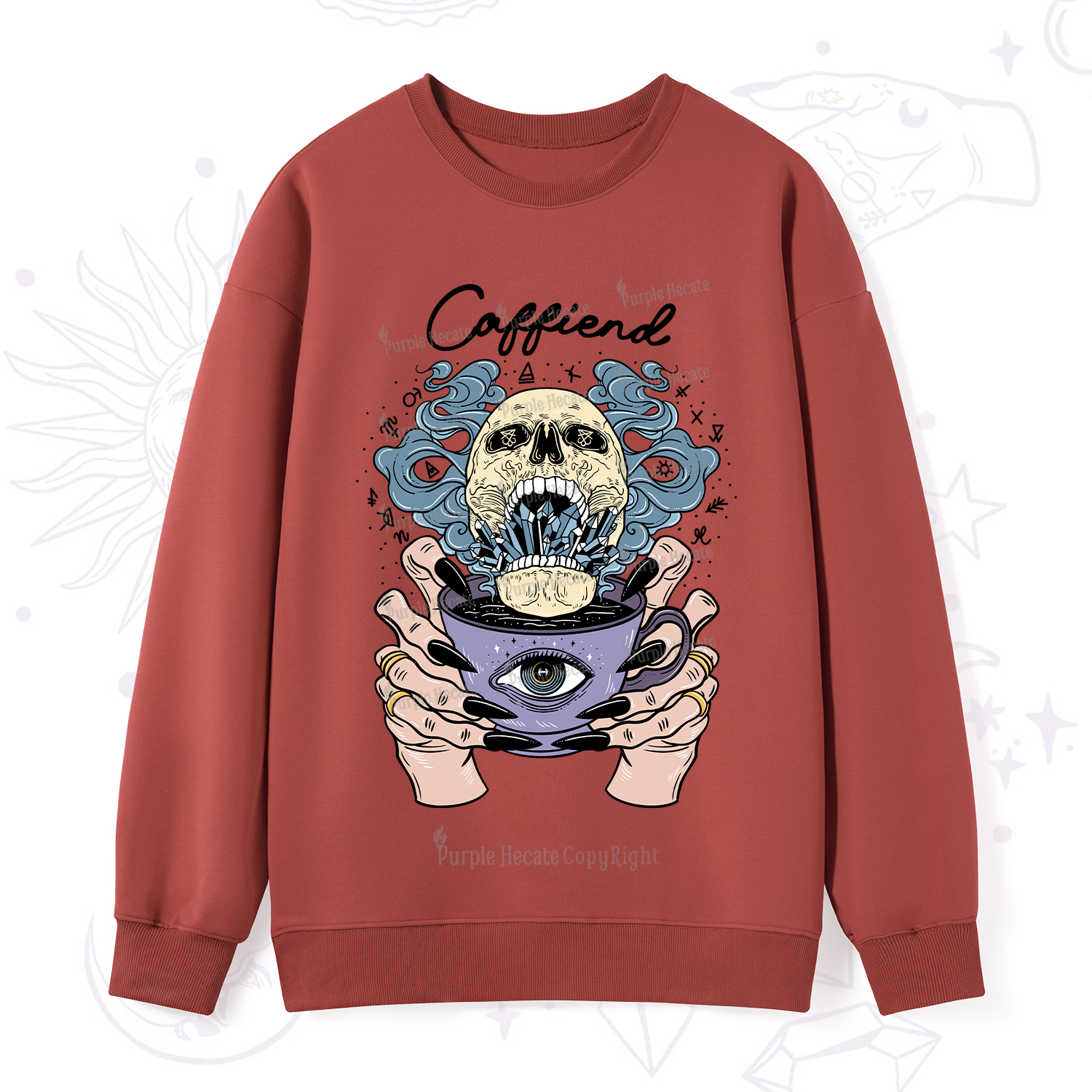 Purplehecate Caffiend Sweatshirt
