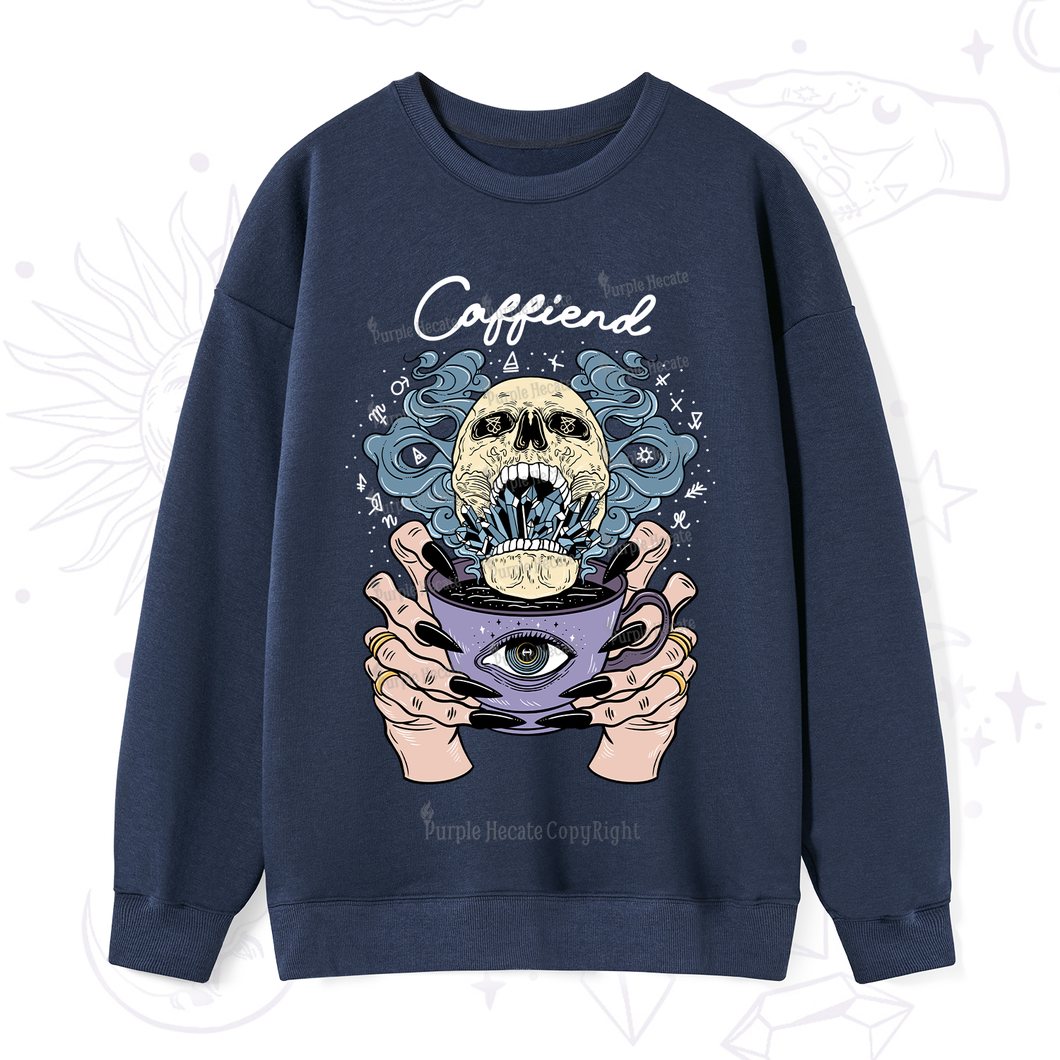 Purplehecate Caffiend Sweatshirt