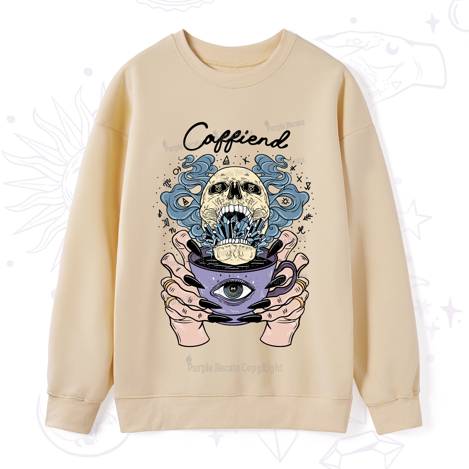 Purplehecate Caffiend Sweatshirt