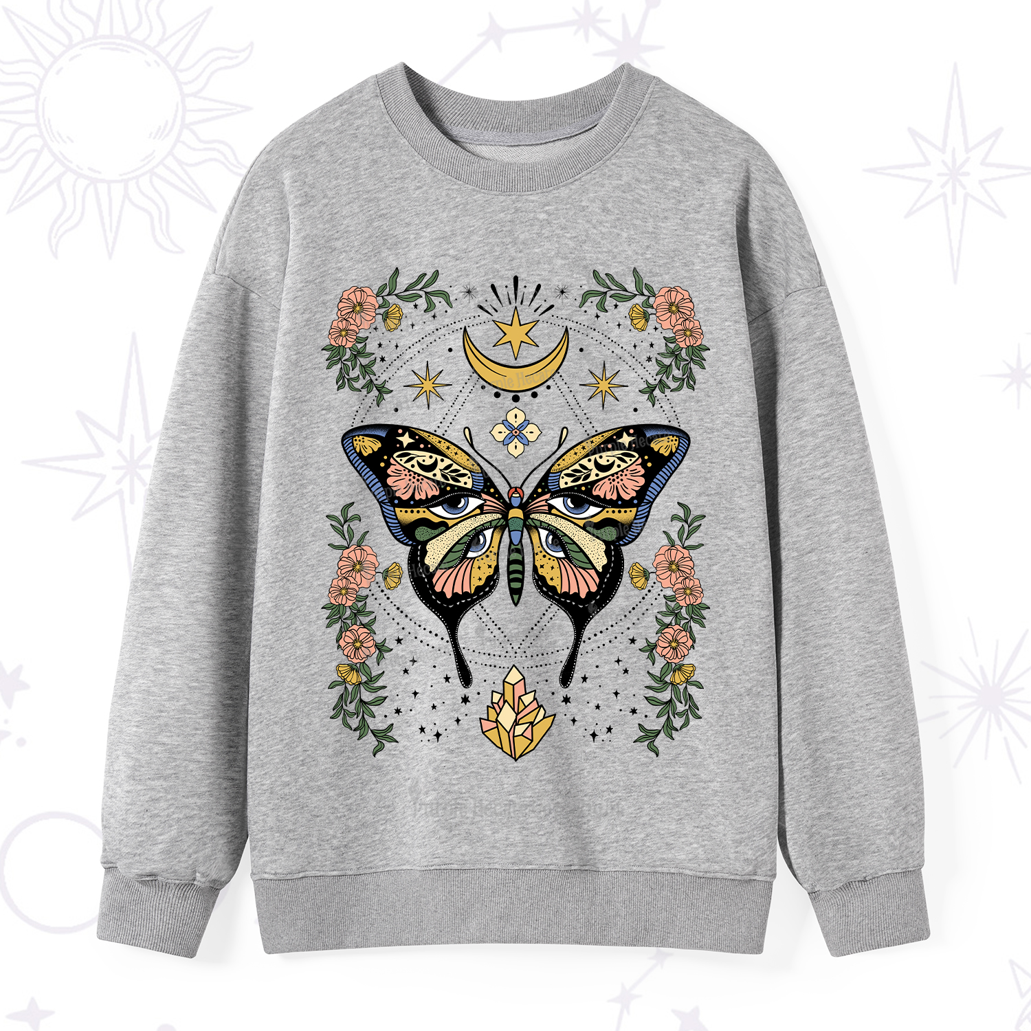 Purplehecate I Am Opening Sweatshirt