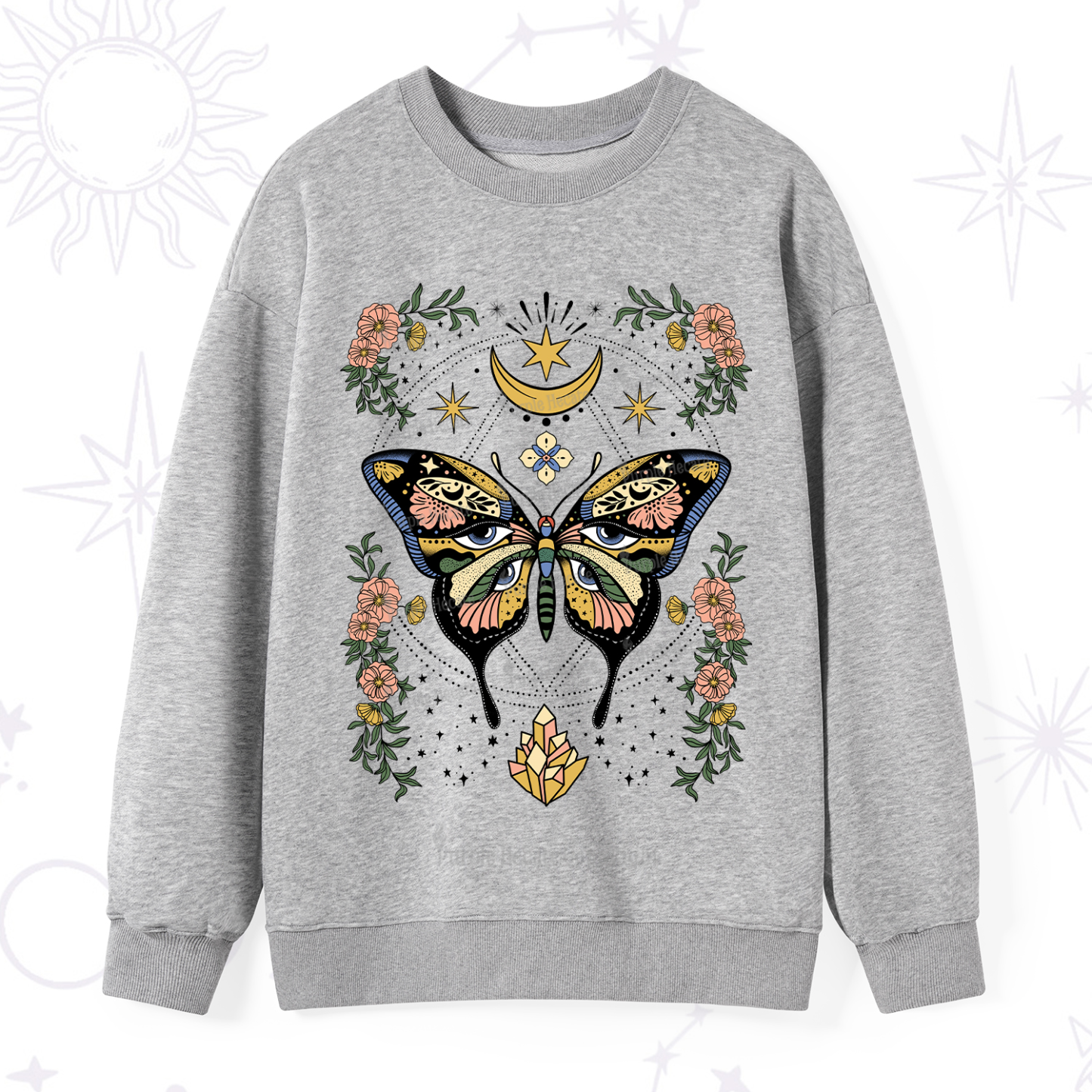 Purplehecate I Am Opening Sweatshirt