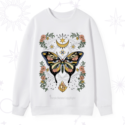 Purplehecate I Am Opening Sweatshirt