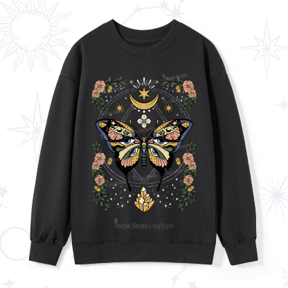 Purplehecate I Am Opening Sweatshirt