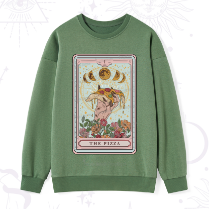 Purplehecate The Pizza Tarot Sweatshirt