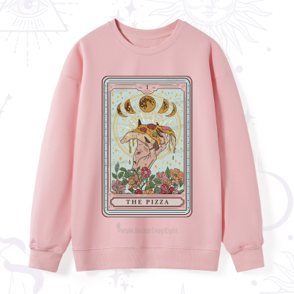 Purplehecate The Pizza Tarot Sweatshirt