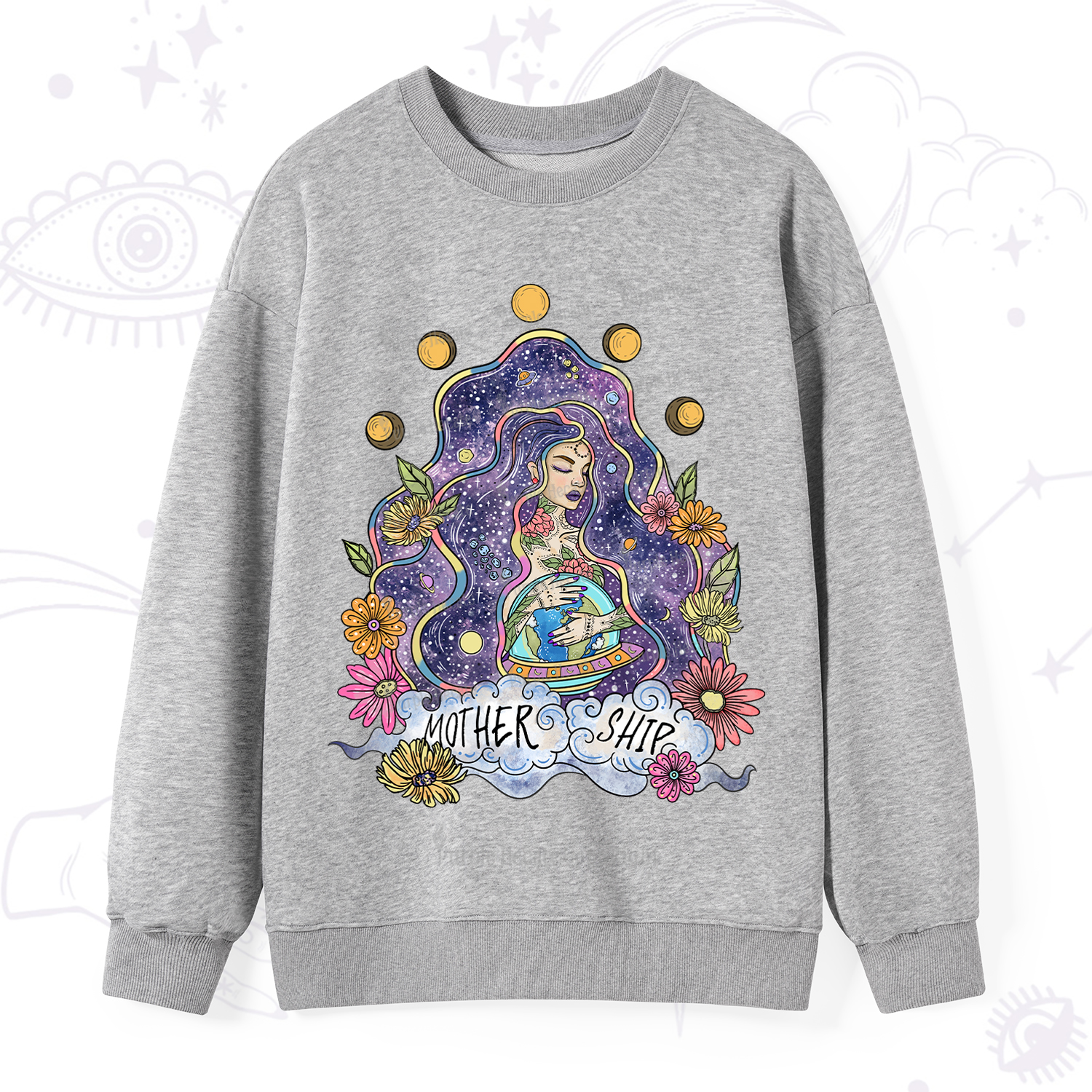Purplehecate Mother Ship Sweatshirt