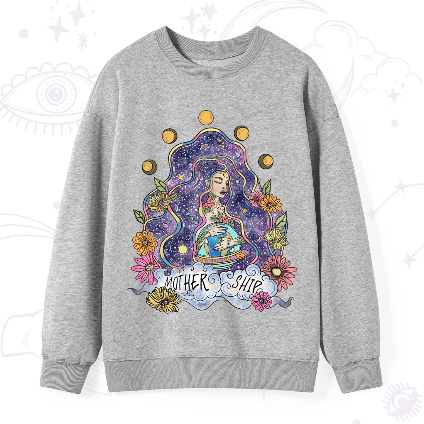 Purplehecate Mother Ship Sweatshirt
