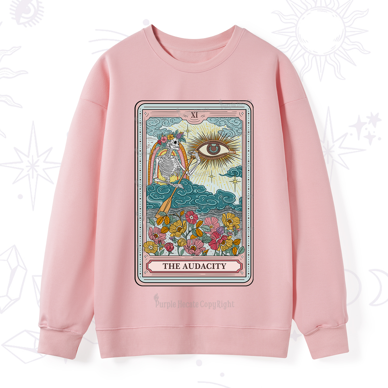 Purplehecate The Audacity Tarot Sweatshirt