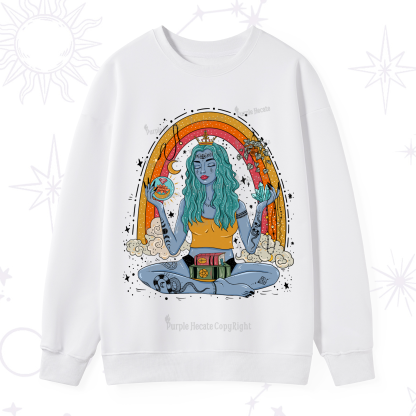 Purplehecate I'm The Queen Of All My Dreams Sweatshirt