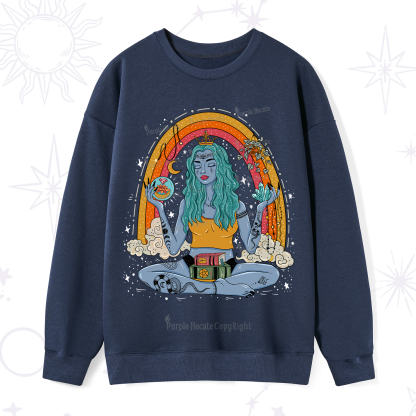 Purplehecate I'm The Queen Of All My Dreams Sweatshirt