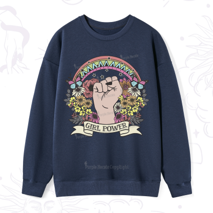 Purplehecate Girl Power Sweatshirt