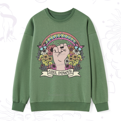 Purplehecate Girl Power Sweatshirt