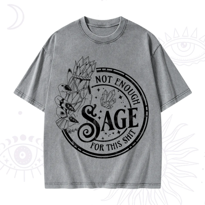 Purplehecate Not Enough Smudge for This Shit Washed T-Shirt