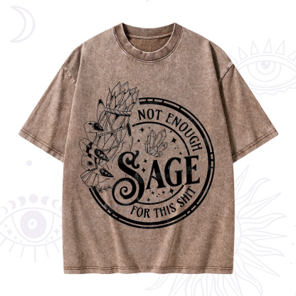 Purplehecate Not Enough Smudge for This Shit Washed T-Shirt