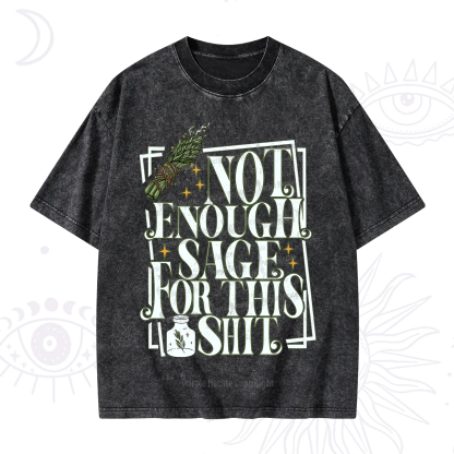 Purplehecate Smudge for This Shit Washed T-Shirt